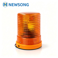 Feux de signalisation d'urgence à LED Amber haute luminosité 12V 24V pour camions lourds, chariots élévateurs, balise de sécurité, lumière d'avertissement