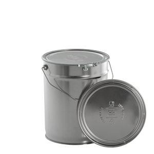 Secchio Metallico Zero Waste 10 Litri Alimentare con Stampa sul Coperchio - Product Image 2