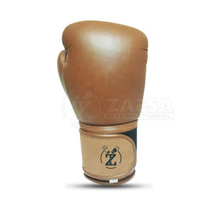Gants de boxe pour hommes sur mesure, logo personnalisé, gants de boxe en cuir pour hommes pour l'entraînement - Product Image 2