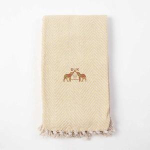 Manta de sofá de algodón de punto hecha a mano exclusiva, Material de lana de invierno suave con patrón de Festival tejido - Product Image 6