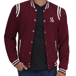 Veste Letterman pour homme au design unique de qualité supérieure nouveau style vente en ligne pour l'hiver veste de services OEM pour homme - Product Image 3
