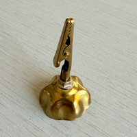 Porte-encens en aluminium avec pince crocodile, écologique, créatif, diffuseur d'encens pour la maison