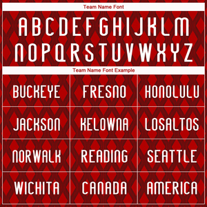 Ropa Deportiva de Voleibol Unisex Personalizada, Tejido Ligero de Poliéster 100% de Alta Calidad, Último Diseño, Estampado Rojo, Blanco y Negro - Product Image 6