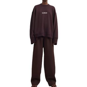 Survêtement de haute qualité à col rond pour hommes avec manches longues, service OEM, prix de gros, vêtements décontractés / Survêtements tendance pour hommes - Product Image 1