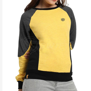 Sweat-shirts décontractés et respirants pour femmes SWIFT FUSION, 100 % coton, coupe oversize, anti-plis, style streetwear, haute couture, pour l'hiver - Product Image 4