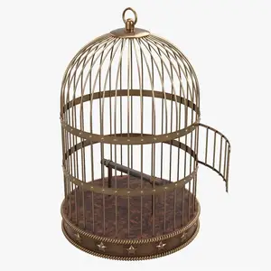 2023 Brass antique Finished Birds cage For Home Decor & Farmhouse Decorative Birds Cage At WholeSale rate