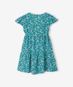 Vestido para niños de 2 a 10 años, ropa de bebé, manga corta, fiesta Formal, Princesa, estampado de animales, vestidos para niñas - Product Image 4