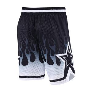 Shorts de basket-ball pour hommes, été, anti-UV, séchage rapide, respirant, polyester, entraînement physique, sport, musculation, gym, shorts de basket-ball - Product Image 5