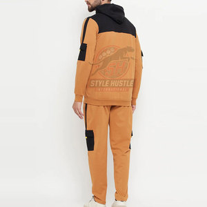 Conjuntos Deportivos para Hombre, Nueva Colección al por Mayor, Color Sólido, Estilo Casual, Dos Piezas - Product Image 3