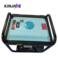Soudeuse portable à moteur 200A DC pour soudage à l'arc, générateur pour la construction, la réparation et l'entretien agricole K5200GiW 50Hz
