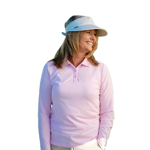 Polo de mujer con logotipo personalizado de estilo clásico a la moda, Polo de algodón de ajuste informal de manga corta de alta calidad a bajo precio para uso diario - Product Image 2