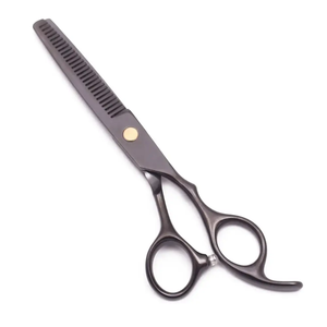 Kit de coiffure professionnel en gros, ciseaux droits en acier inoxydable de haute qualité pour droitiers, pour éclaircir les cheveux - Product Image 2