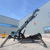 Grue araignée Tonlita 4 tonnes Mini CE EPA Euro 5 CE 1.2 1.5 2 3 4 5 8 10 12 14 16 2t 3t 4t 5t 8t 10t 12t 14t 16t