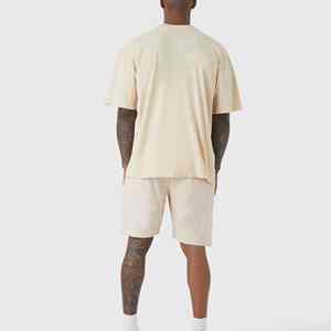 Streetwear décontracté léger pour hommes, ensemble de chemises et shorts imprimés pour les étés, service OEM tricoté, conception personnalisée, meilleure vente - Product Image 2