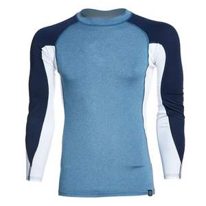 Combinaison de surf une pièce pour homme, manches longues, t-shirt anti-UV, séchage rapide, protection solaire, windsurf, spandex/polyester, qualité supérieure - Product Image 6