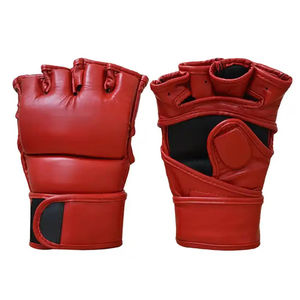 Gants de MMA d'entraînement pour jeunes en cuir de haute qualité 8oz, fabriqués sur mesure, anti-humidité, antidérapants, vente en gros, marque privée - Product Image 5