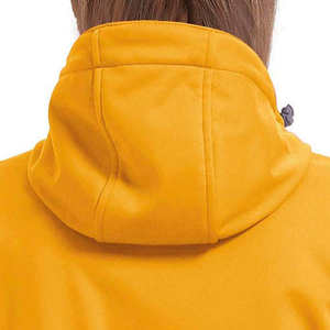 Veste d'extérieur à capuche respirante légère et imperméable coupe-vent pour femme, technique tricotée solide pour l'hiver - Product Image 5