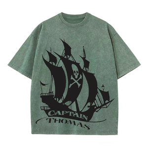 OEM Formal <b>Acid</b> Wash 100% Cotton Jersey Men's T-Shirt High Quality Screen Printing <b>Drop</b> Shoulder Quick Dry Breathable - Product Image 5