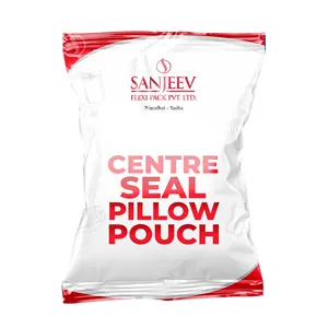 Best Deal 2023 Flat Pouches Center Seal Pouches / Pillow Pouches/Three Side Seal Pouches For Sale By Exporters