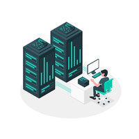 Agile Hosting Solutions 'High Mac Versión de Internet Servidores de alojamiento en la nube Software de gestión de exportadores indios Stock de computadora