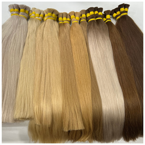 Extensions en vrac de cheveux humains vierges vietnamiens droits de haute qualité 10 "-30" longueur Cabelos colorés bruts vente en gros Michair usine - Product Image 4