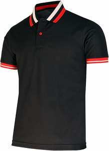 Polo de hombre de talla grande con logotipo personalizado impreso OEM, uniforme unisex, Polo de golf liso de secado rápido para hombre - Product Image 4