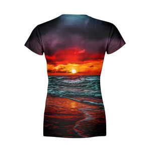 Camisetas extragrandes de verano de alta calidad para mujer y Unisex de talla grande Logotipo de algodón liso Diseño unisex con estampado pesado - Product Image 6