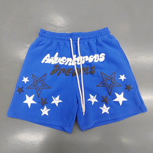 Short de lavage à l'acide à séchage rapide pour hommes, taille élastique confortable avec motif imprimé bouffant personnalisé, Offre Spéciale de tissage non tissé écologique - Product Image 1