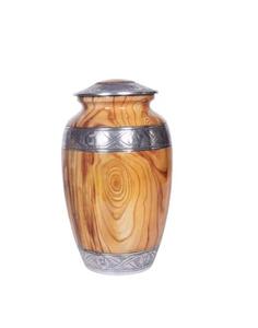 Venta al por mayor de urnas de cremación de mascotas duraderas y respetuosas con el medio ambiente de aluminio para cenizas de mascotas recuerdo diseño personalizado - Product Image 1