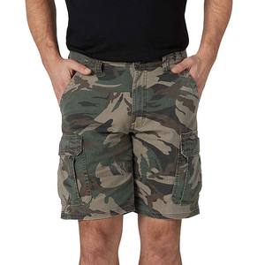 Shorts décontractés pour hommes, taille élastique, séchage rapide, respirant, confortable, mode estivale, motif uni - Product Image 1