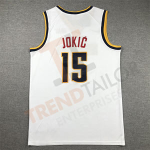 Camiseta de Baloncesto Nuggets 2025, Edición Clásica de Alta Calidad con Costuras, Uniforme de Equipo Masculino - Product Image 5