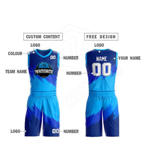 Meilleure vente grande taille ensemble d'uniformes de basket-ball d'été pour hommes short de haute qualité imprimé par sublimation personnalisable et respirant - Product Image 4
