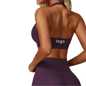 ชุดกีฬาขนาดพลัสไซส์เสื้อโยคะเลกกิ้งออกกำลังกายยกทรงสำหรับเล่นกีฬา - Product Image 5