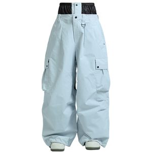 Korean Style Black High Waist Grey Thick Fleece Workout Pants - View #9