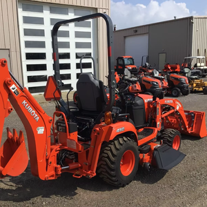 2020 Mini Kubota BX23S Tractor Cargadora/Retroexcavadora con 60 Cortacésped de montaje medio Solo 143 horas Excelente Estado - Product Image 5