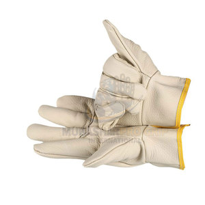 Gants de conducteur en cuir véritable de haute qualité, en matériau durable - Product Image 5