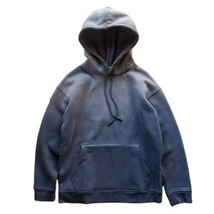 Sudadera con Capucha Extra Grande de Diseño Moderno y Calidad Superior con Logotipo Personalizado, Lavada al Ácido, Teñida Lisa Francesa para Hombre, Sudadera con Capucha Lavada al Ácido para Invierno - Product Image 2