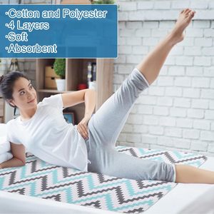 Nệm bảo vệ chống trượt miếng đệm không thấm nước (34 "<span class=keywords><strong>x</strong></span> 56") cho trẻ mới biết đi trẻ em người lớn vật nuôi đi tiểu - Product Image 4