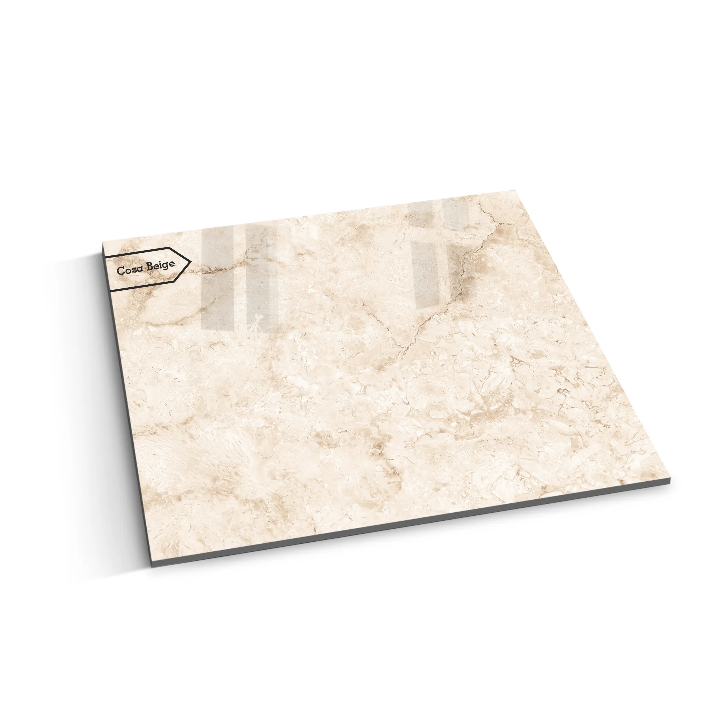 Polished Marble Extra Large Format Floor Tile Ceramic Porcelain 600x1200mm Ceramic Wall slab effect from factory