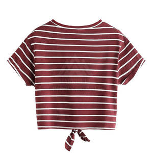 Camisetas Cortas de Diseño para Mujer, en Oferta, Ajustadas, Lisas, Informales - Product Image 3