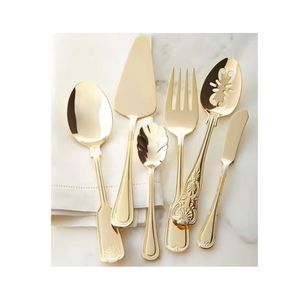 Juego de cubiertos de acero y metal hechos a mano para bodas, cuchara espejada plateada de Color marrón rico para regalos de negocios - Product Image 2