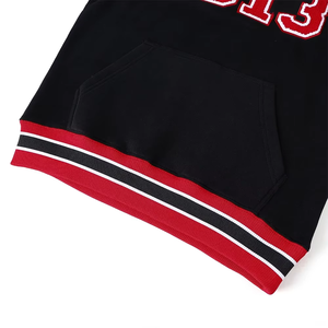 1913 University <b>Sweatshirt</b> Logos Drop Shoulder Streetwear Polyester/Cotton Blend Solid Pattern Lined Design 3D <b>Embroidery</b> Winter - Product Image 4