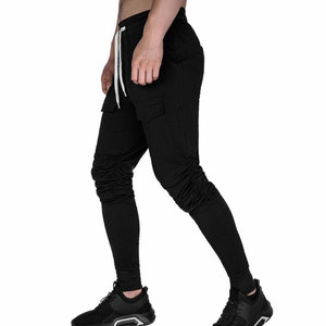 Pantalon de jogging décontracté à taille élastique pour hommes Streetwear personnalisé avec service OEM Méthode de tissage non tissé - Product Image 6