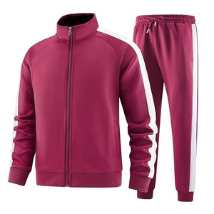 2025 nouvelle taille personnalisée Offre Spéciale survêtement bas prix hommes survêtement hommes veste à glissière Style hommes survêtement fabriqué au Pakistan - Product Image 1