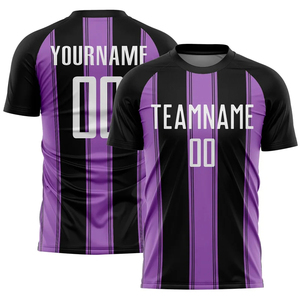 Camiseta de Fútbol con Gráficos de Líneas Multicolores para Hombre, Nombre del Equipo Personalizado, Uniforme de Fútbol por Sublimación, Camiseta Deportiva de Manga Corta para Verano - Product Image 5