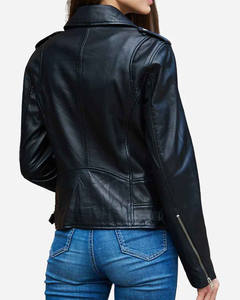 Vente chaude confortable peau de vache veste de moto en cuir pour hommes longueur régulière respirant coupe-vent hiver grande taille - Product Image 3