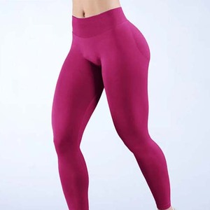Nuevo 2025 Spandex Nylon secado rápido mujeres 2XL cintura alta transpirable Scrunch Butt Yoga Leggings con bolsillos de Pakistán - Product Image 3