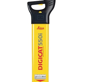 Détecteur de câbles souterrains Leica DIGICAT 550i, testeur d'évitement de câbles, outil de détection jaune pour la topographie - Product Image 1