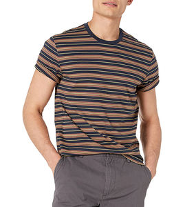 Vente en gros 2025 été coton hommes T-shirt à manches courtes homme T-shirt col en v couleurs personnalisées vêtements t-shirts vêtements pour hommes - Product Image 5