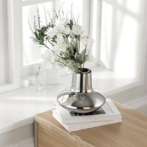 Beau vase à fleurs en acier inoxydable créatif salon fleur séchée décoration de la maison Vase - Product Image 5